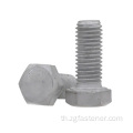 Hot Dip Galvanized Head Head Bolt DIN933 Hex Head Bolts